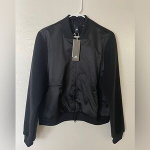 NWT Adidas Women's Black Bomber Jacket